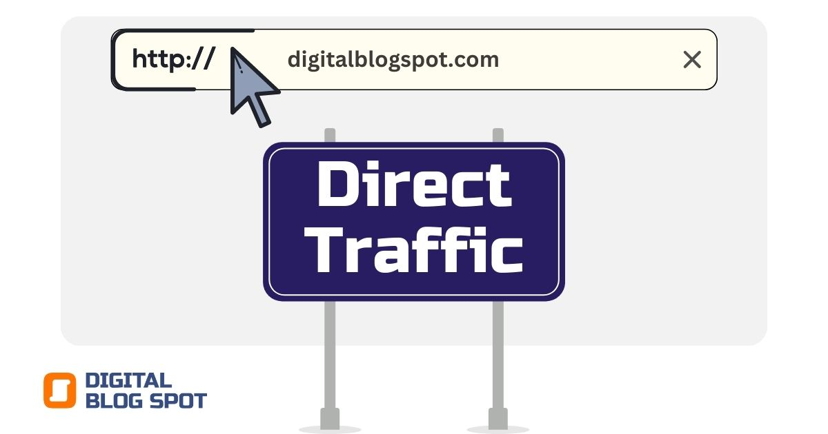 Direct and organic traffic comparison